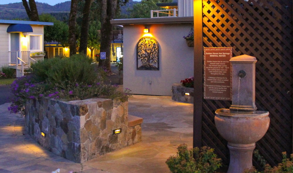 Golden Haven Hot Springs Hotel Calistoga Buitenkant foto